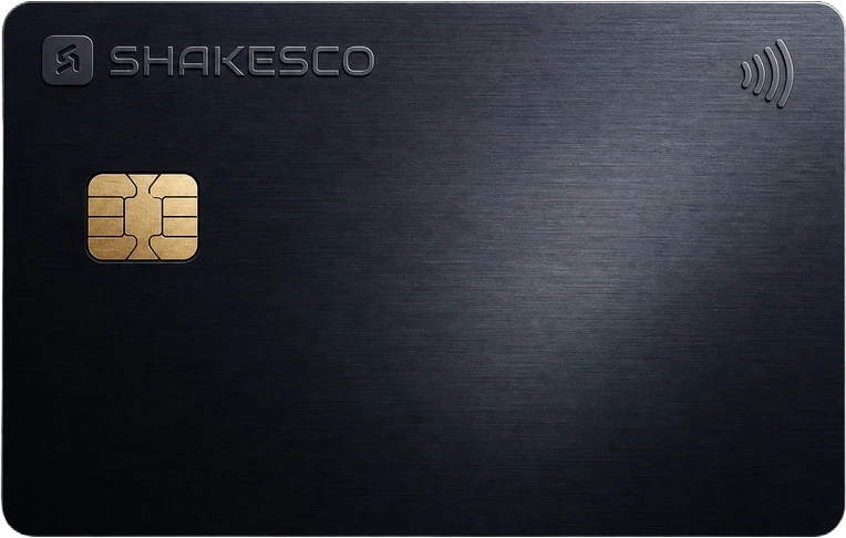 Shakesco metal card