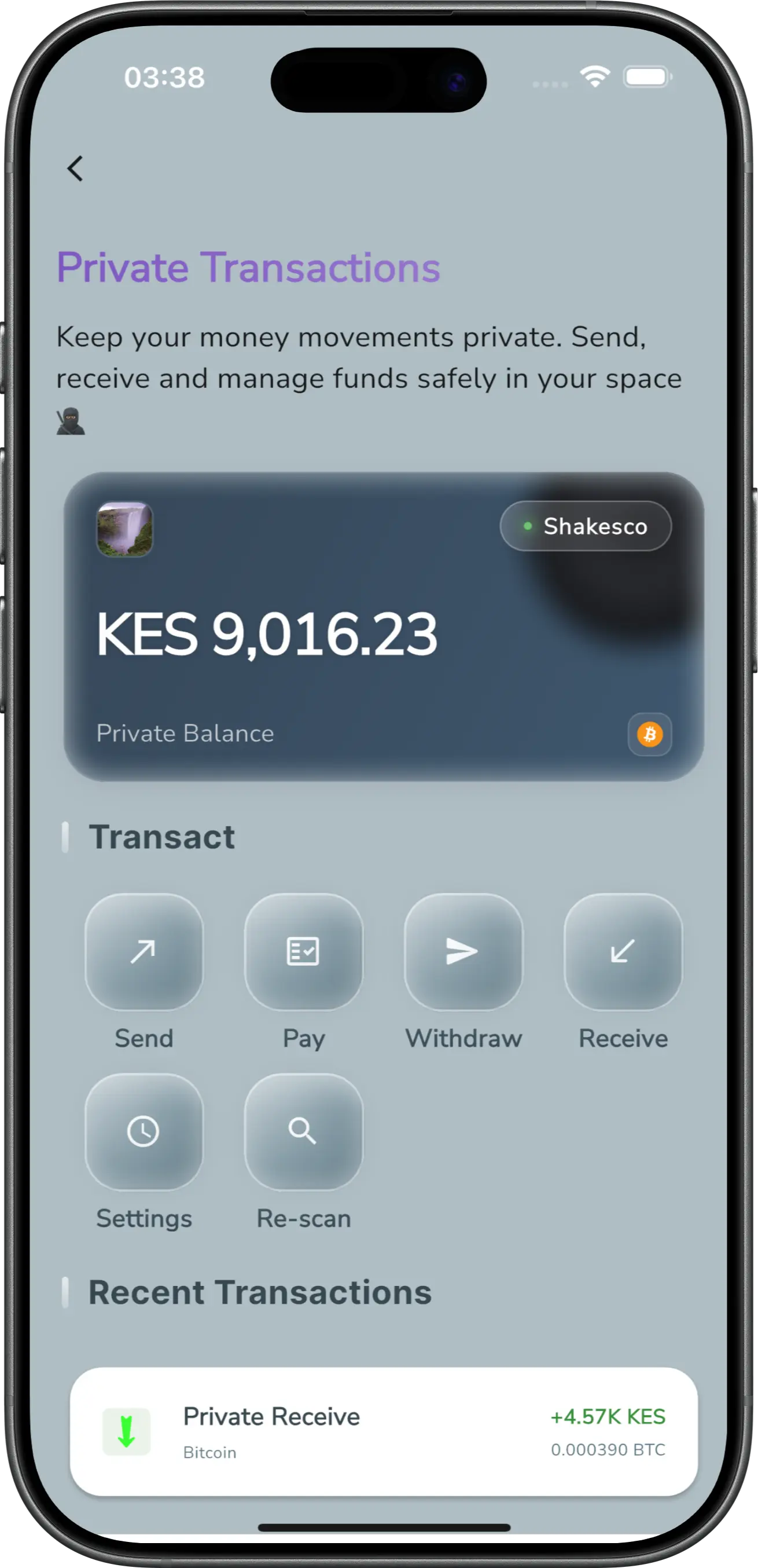 Private Transactions